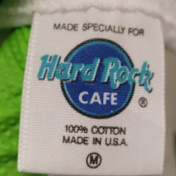 Vintage 90s Hard-Rock Hawaii Maui Tank-Top Medium 19x25 USA - Picture 3 of 14